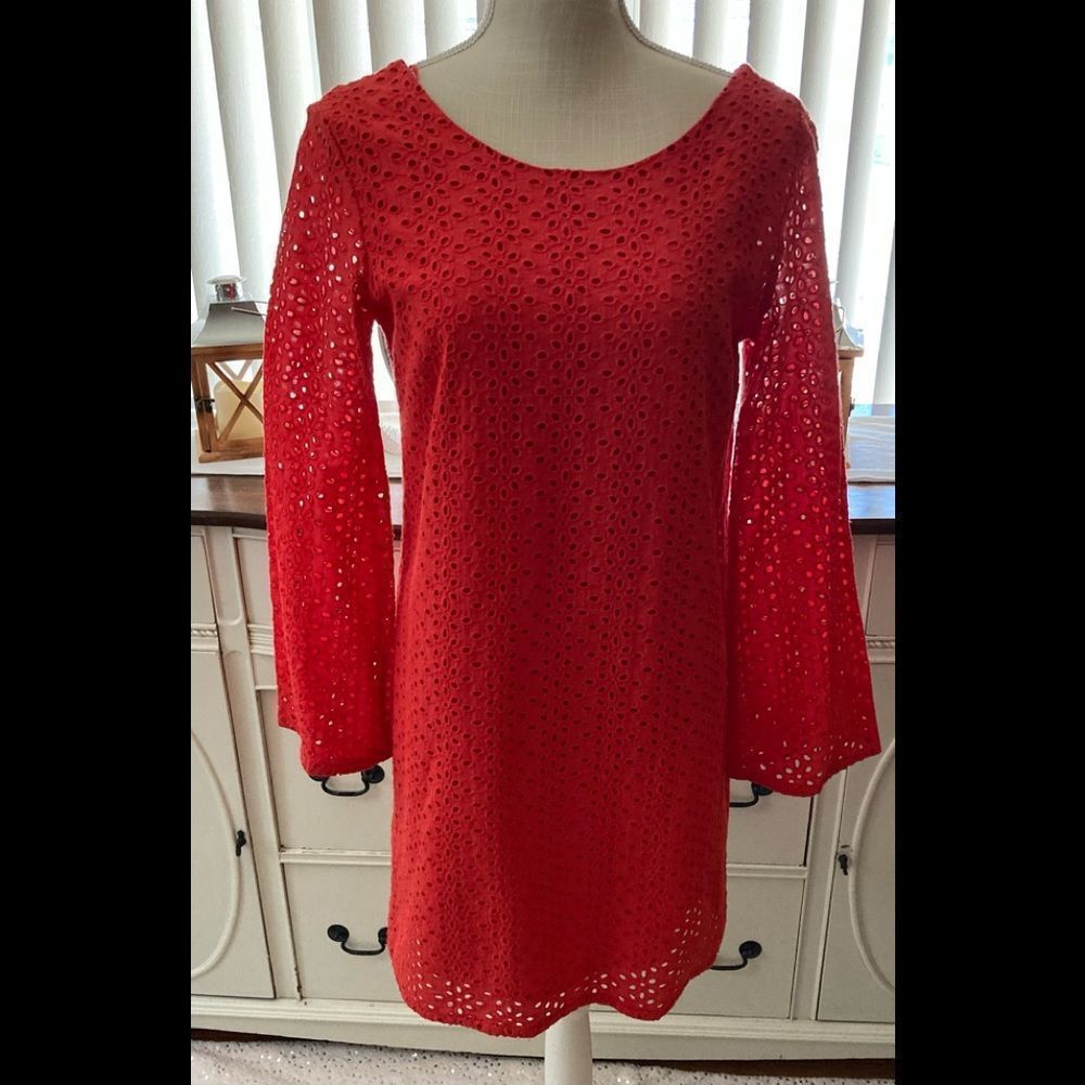 Heyton Eyelet Dress Small NWT